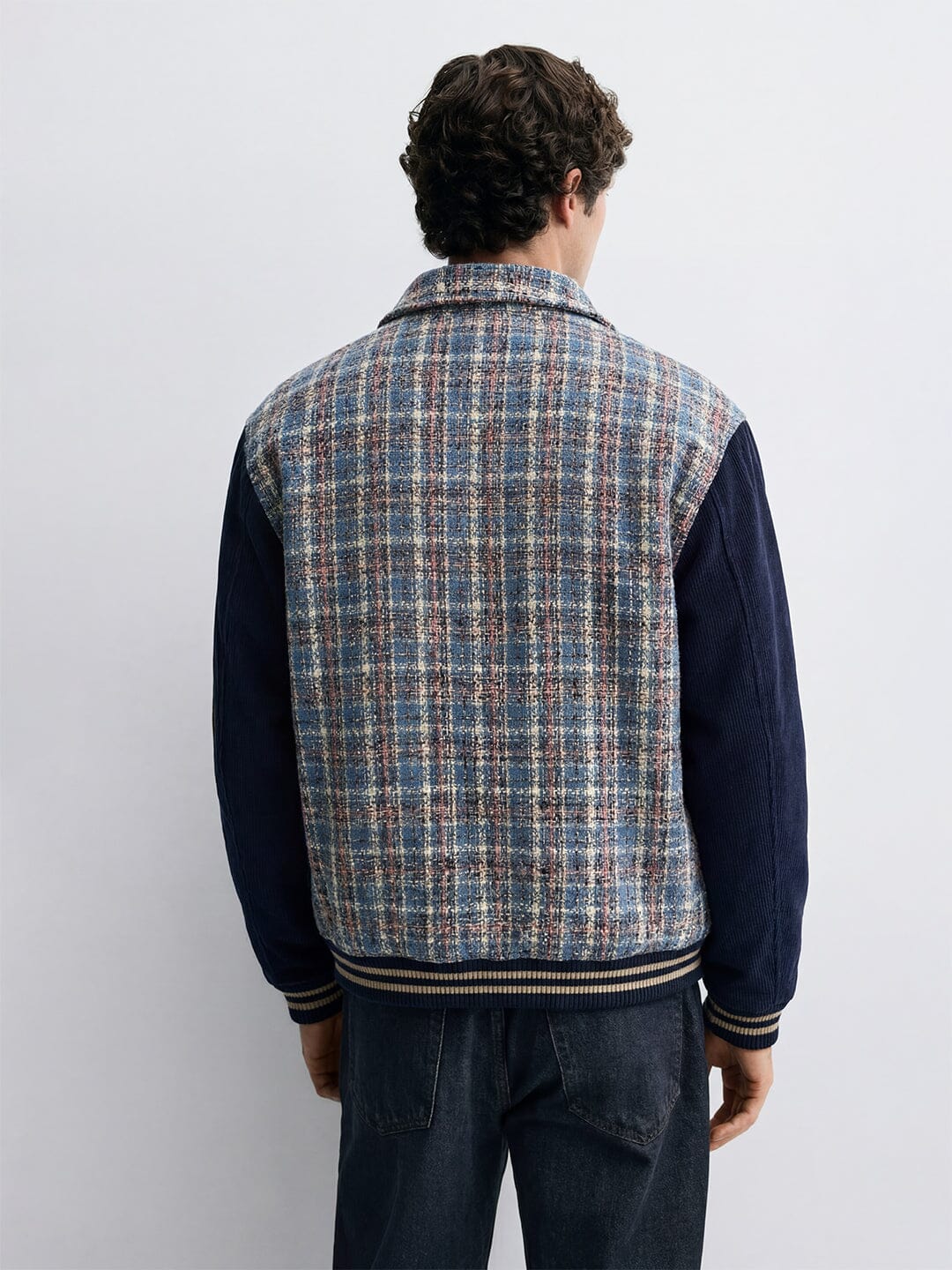 Blue Tweed NY Applique Jacket - Image 6