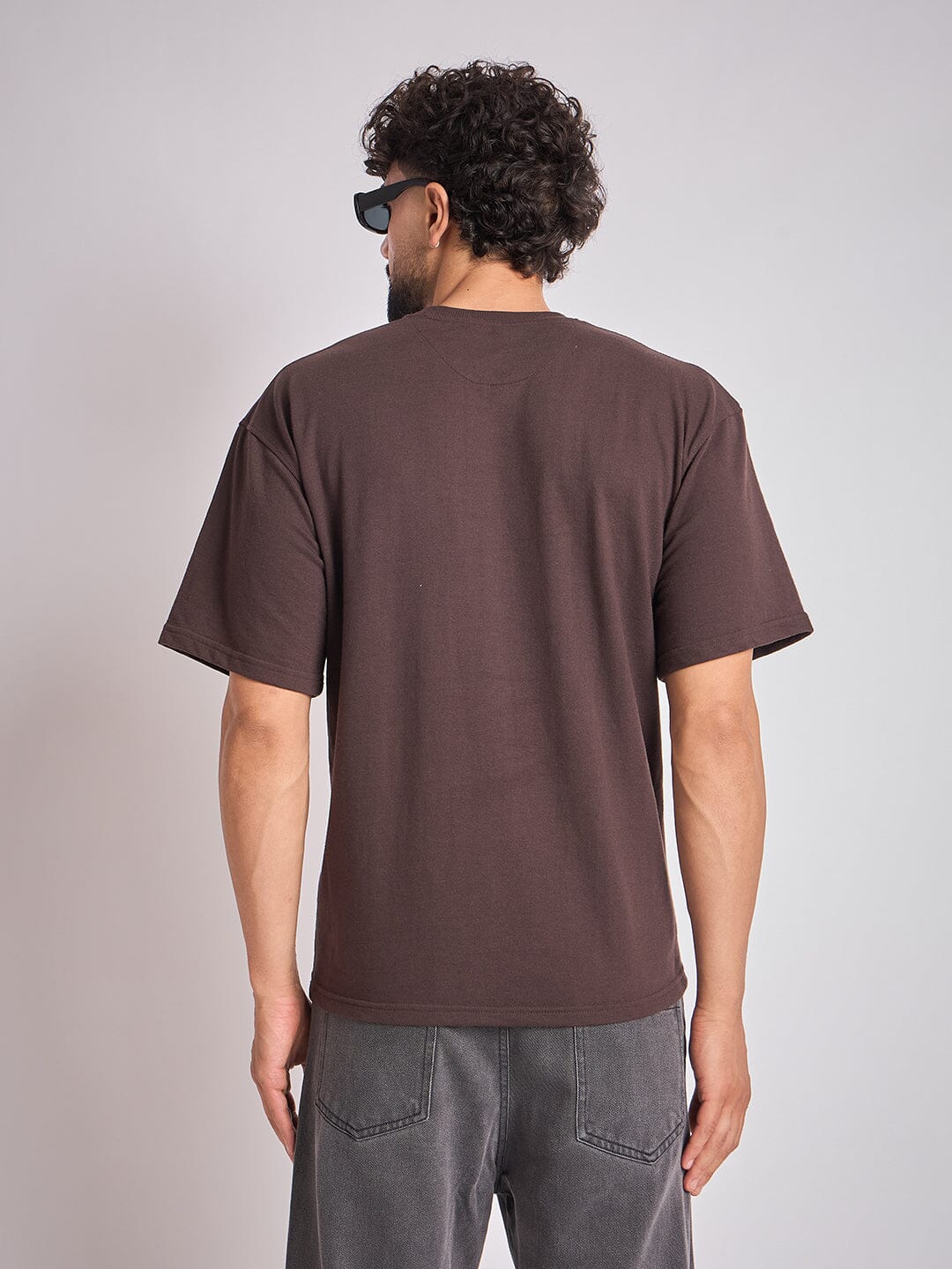 Brown Nocturnal Oversized Tshirt - Image 7