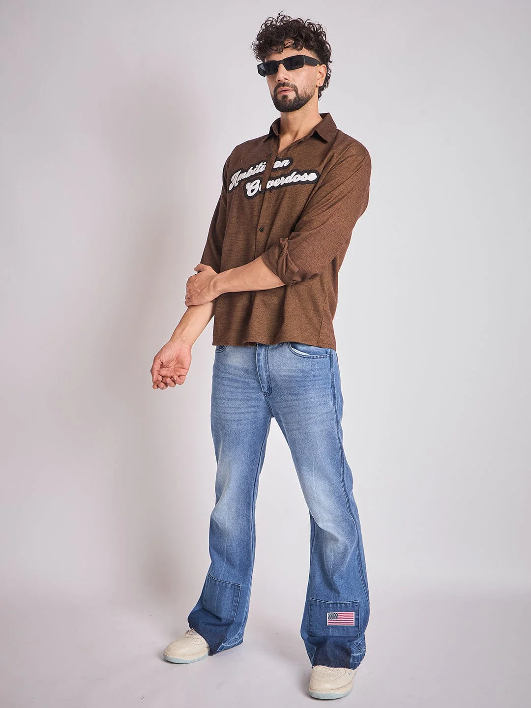 Copper Flannel Applique Shirt - Image 6