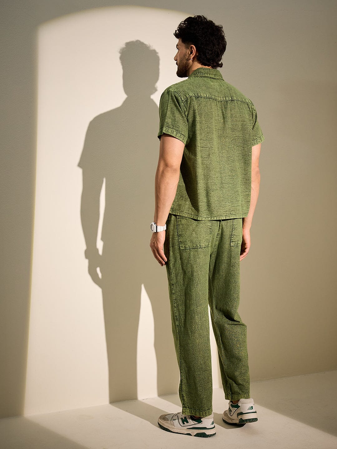 Green Overdyed PJ Coord Set - Image 4