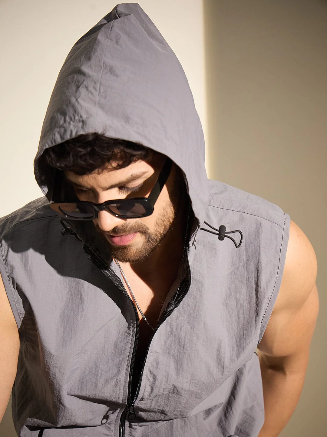 Grey Tactical Nylon Coord Set - Image 6