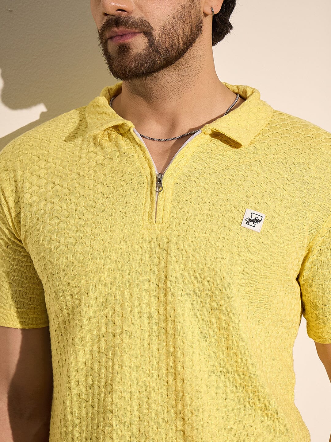 Lemon Textured Knitted Coord Set - Image 5