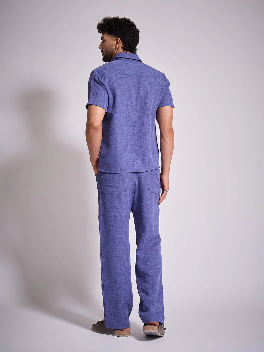Navy Overdyed PJ Coord Set - Image 3