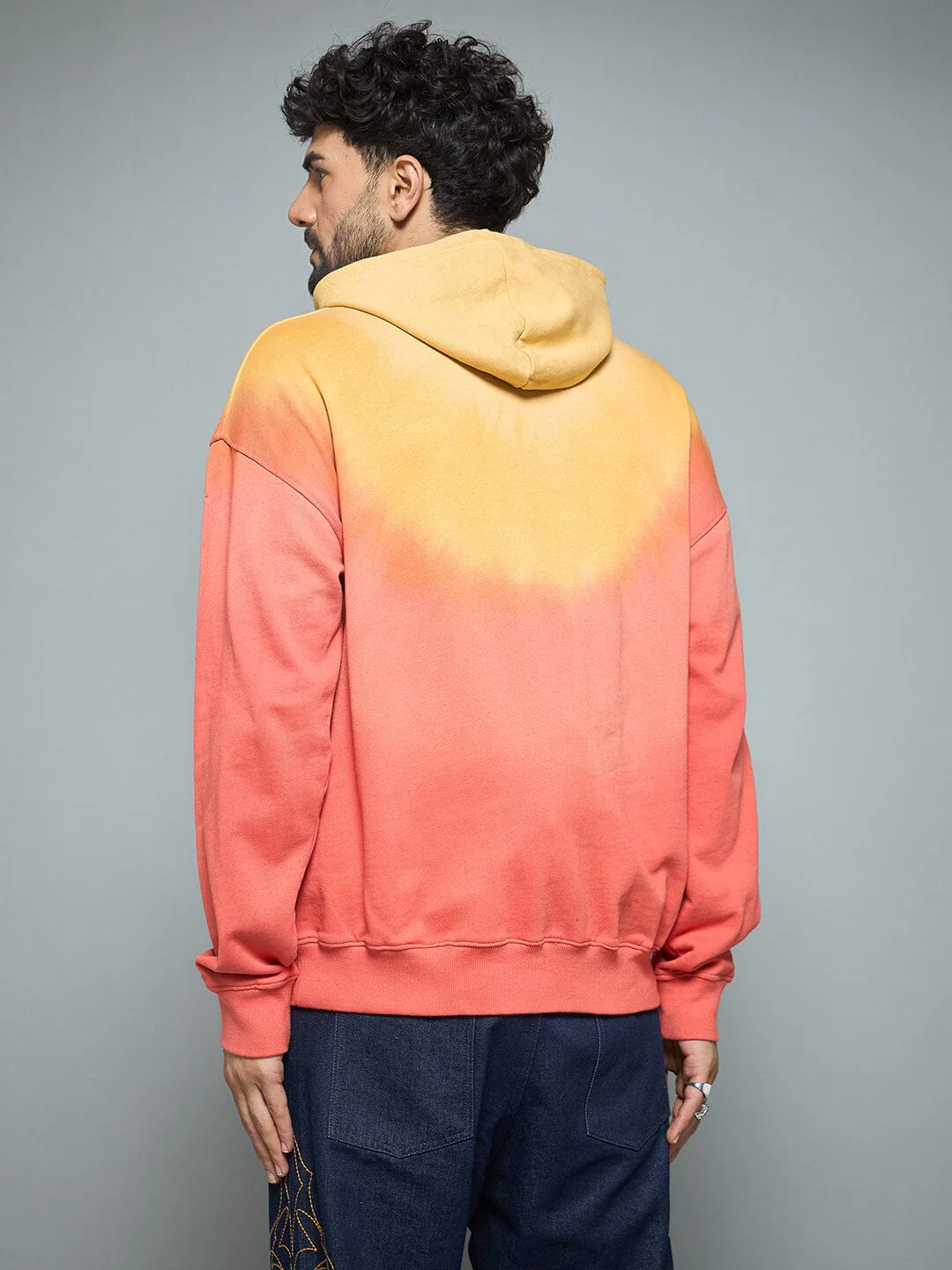 Sunrise Ombre Oversized Hoodie - Image 7